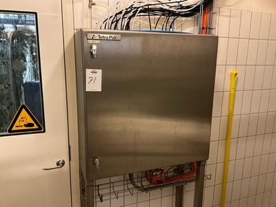 Översiktsbild av Tetra pak Valve control cabinet